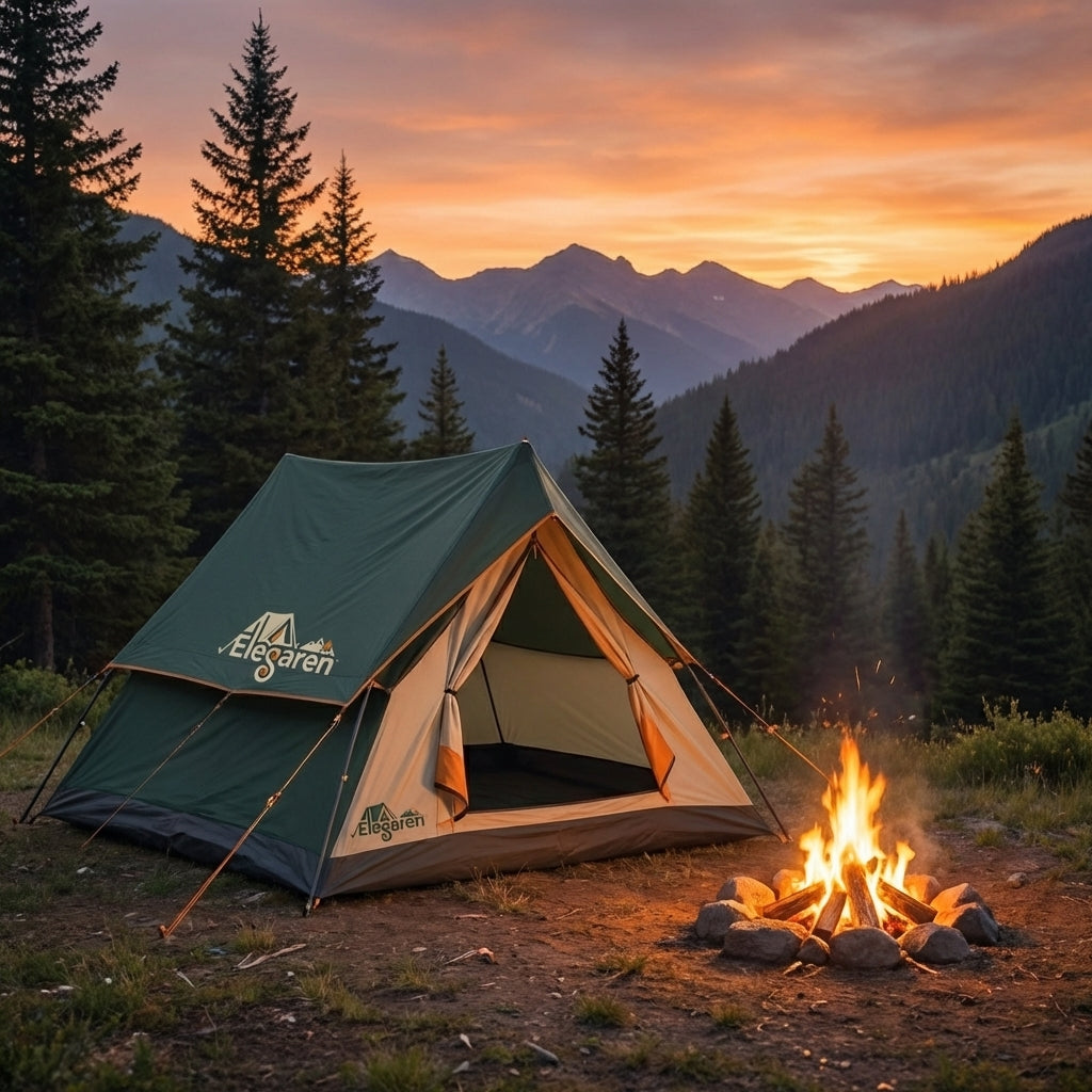 ⛺ Elegaren™ TrailHaven Classic Ridge Tent