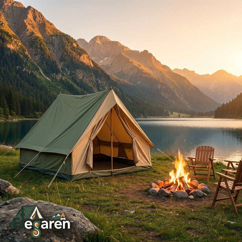 Product Name  Elegaren™ AlpineHaven Canvas Cabin Tent
